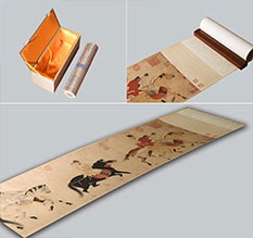 灵台馆藏书画复制博物馆书画复制服务